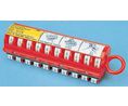 Adhesive Cable Markers, Pre-printed "9", Pack of 3 pieces